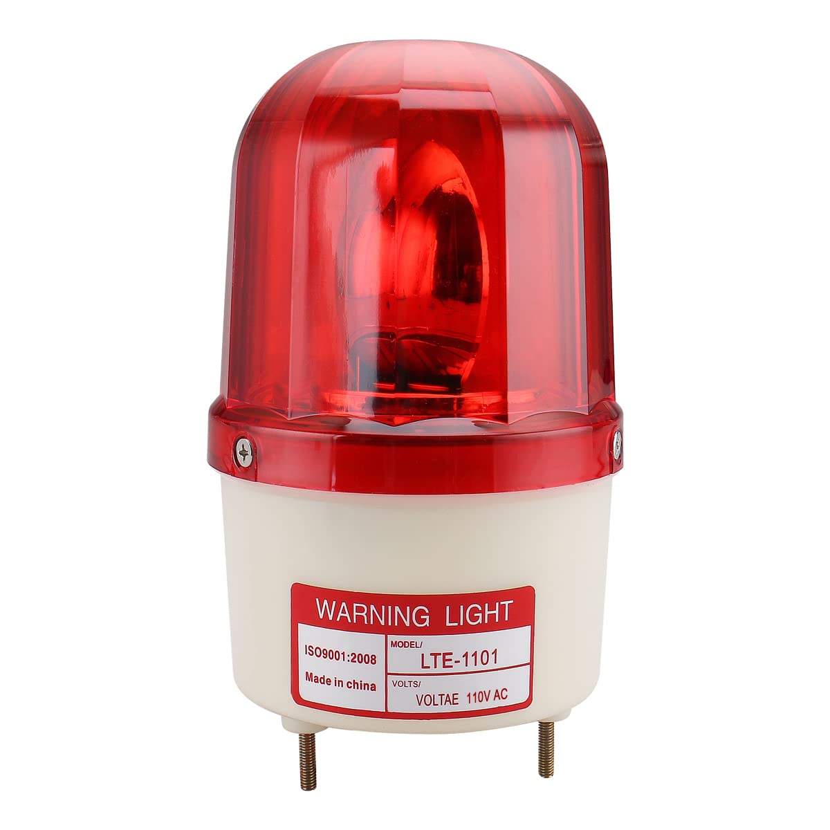 Amazon.com: Baomain Warning Signal Light LTE-1101 AC 110V Red